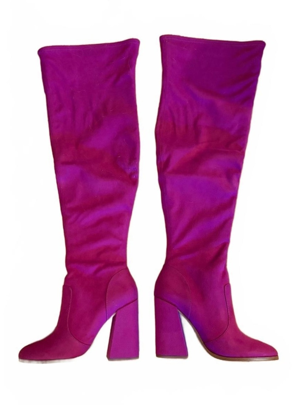 Jessica Simpson Women's Purple Suede Knee-High Boots Size 9M